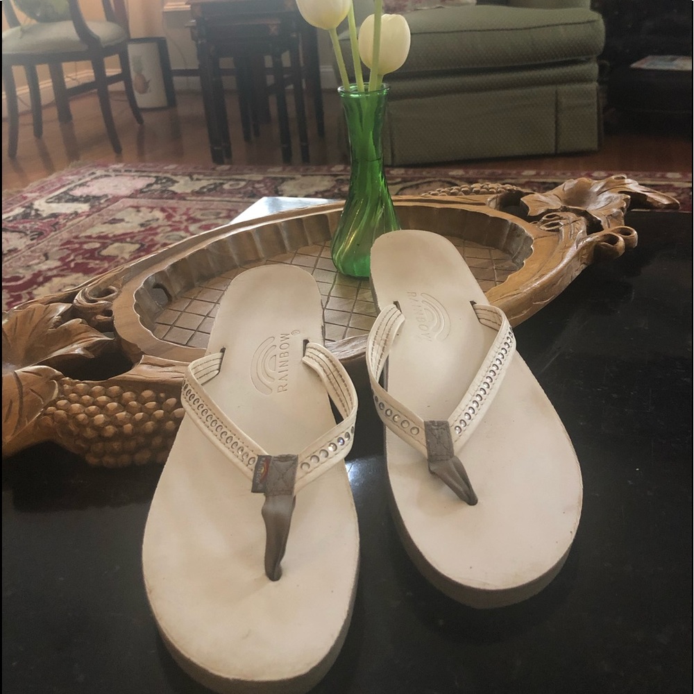White Rainbows with Swarovski crystals